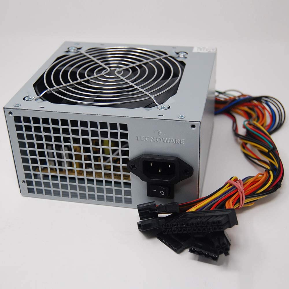 Tecnoware Free Silent PC Power Supply, 520 W, Grey Tecnoware Free Silent PC Power Supply, 520 W, Grey